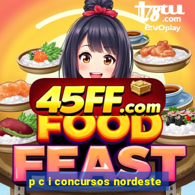 p c i concursos nordeste